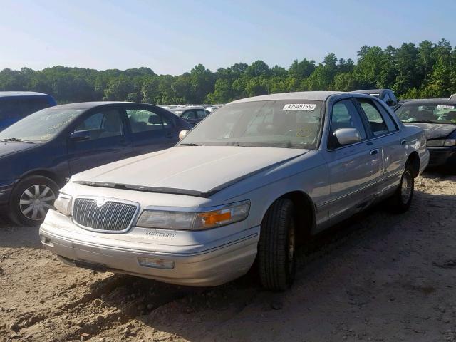 2MELM75W5SX649917 - 1995 MERCURY GRAND MARQ SILVER photo 2