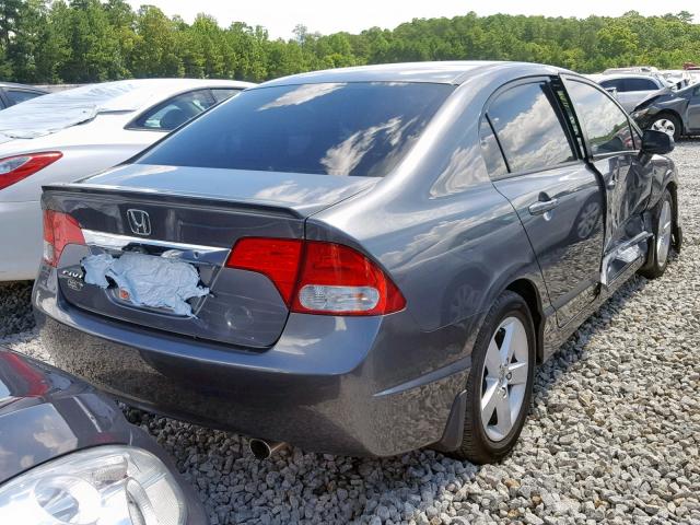 2HGFA1F62AH313672 - 2010 HONDA CIVIC LX-S Մոխրագույն լուսանկար 4