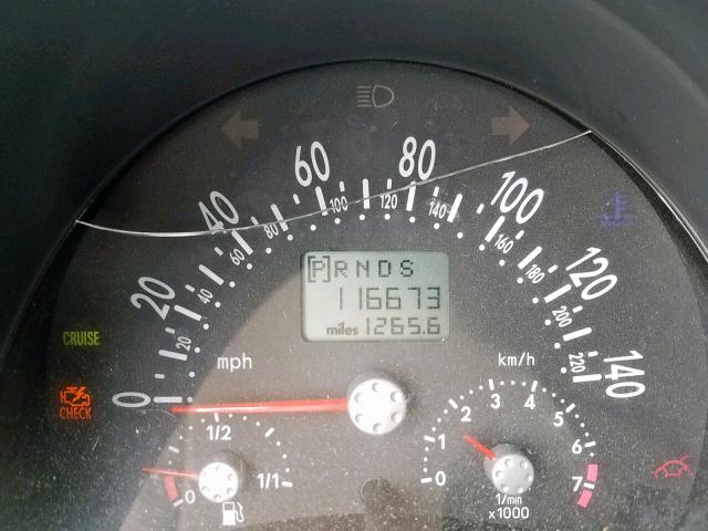 3VWCK21Y73M306778 - 2003 VOLKSWAGEN NEW BEETLE BLUE photo 8