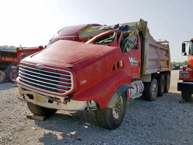 2FZMAZAS83AK38760 - 2003 STERLING TRUCK LT 9500 RED photo 2