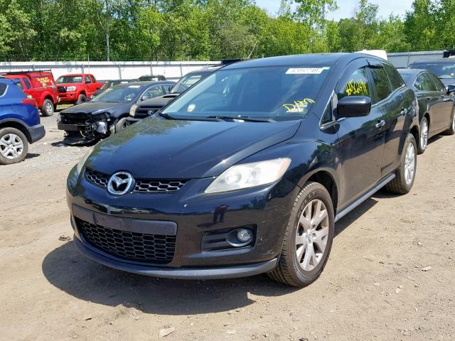 JM3ER29L680188918 - 2008 MAZDA CX-7 BLACK photo 2