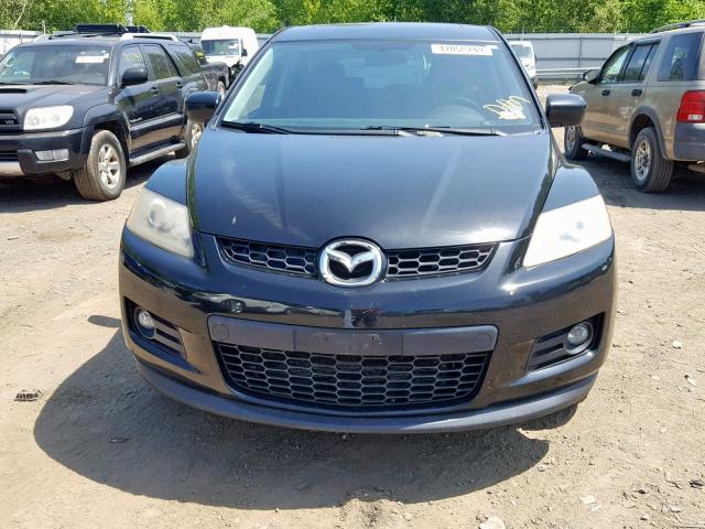 JM3ER29L680188918 - 2008 MAZDA CX-7 BLACK photo 9