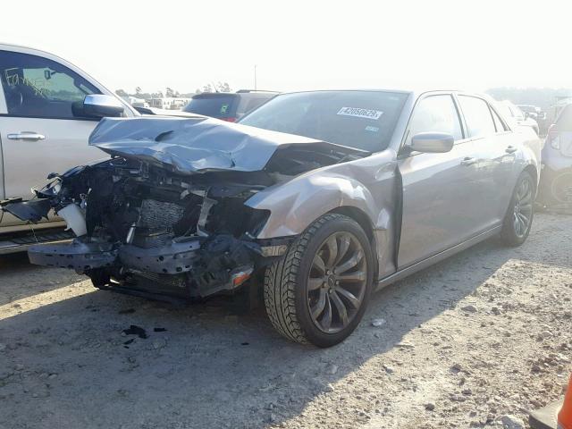 2C3CCABG8EH380314 - 2014 CHRYSLER 300 S GRAY photo 2