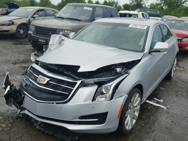 1G6AF5RX0J0178270 - 2018 CADILLAC ATS LUXURY SILVER photo 2