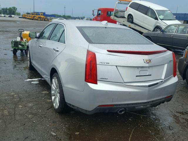 1G6AF5RX0J0178270 - 2018 CADILLAC ATS LUXURY SILVER photo 3