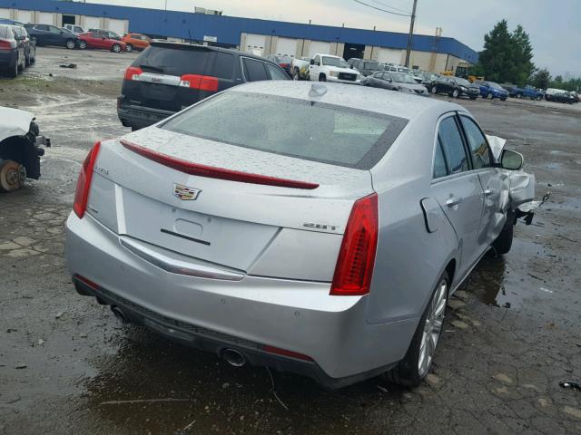 1G6AF5RX0J0178270 - 2018 CADILLAC ATS LUXURY SILVER photo 4