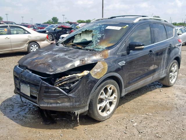 1FMCU0J97DUB31127 - 2013 FORD ESCAPE TIT BROWN photo 2