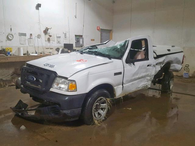 1FTKR1AD9BPB21710 - 2011 FORD RANGER WHITE photo 2