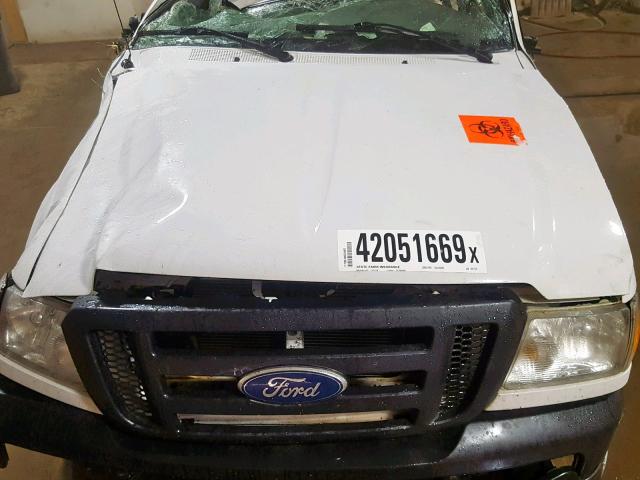 1FTKR1AD9BPB21710 - 2011 FORD RANGER WHITE photo 7