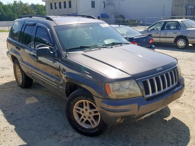 1J4GW48N94C408936 - 2004 JEEP GRAND CHER GRAY photo 1