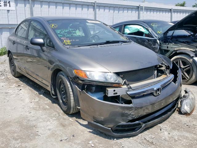 2HGFA16218H000894 - 2008 HONDA CIVIC DX GRAY photo 1