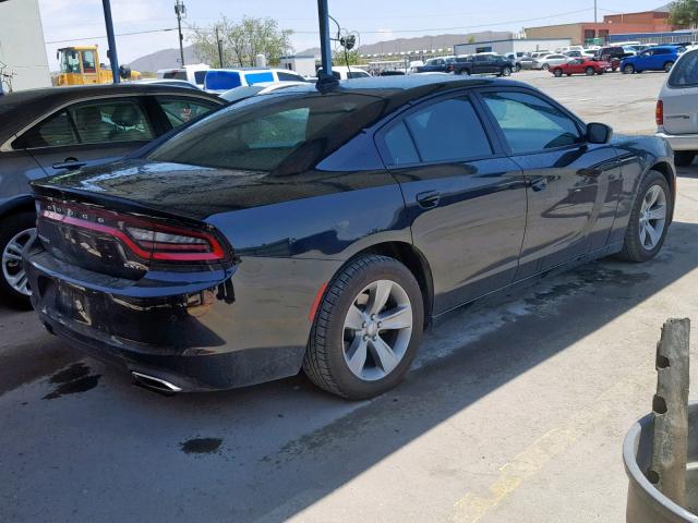 2C3CDXHGXJH133877 - 2018 DODGE CHARGER SX BLACK photo 4