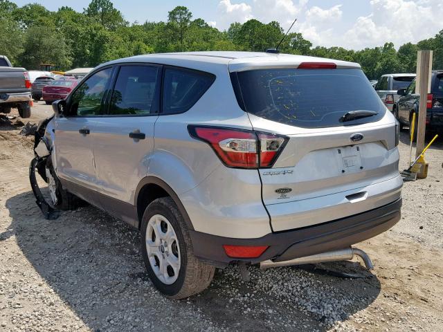 1FMCU0F7XJUA79396 - 2018 FORD ESCAPE S SILVER photo 3