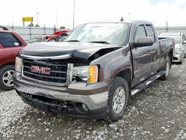 2GTEK19J971676964 - 2007 GMC NEW SIERRA BROWN photo 2