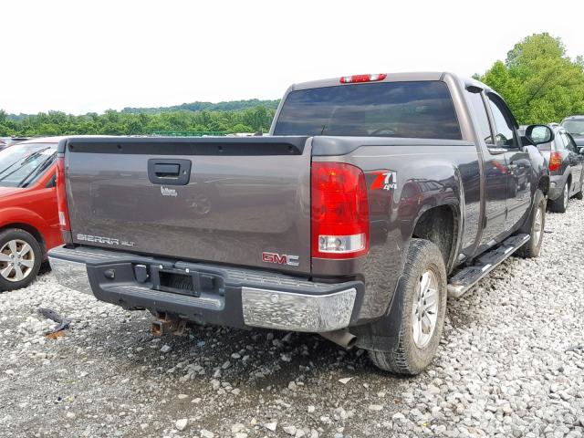 2GTEK19J971676964 - 2007 GMC NEW SIERRA BROWN photo 4