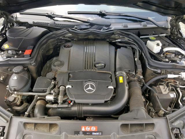 WDDGJ4HB0DF994845 - 2013 MERCEDES-BENZ C 250 BLACK photo 7