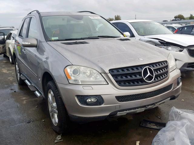 4JGBB86E76A119716 - 2006 MERCEDES-BENZ ML 350 GRAY photo 1