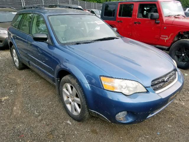 4S4BP61C077345459 - 2007 SUBARU LEGACY OUT GREEN photo 1