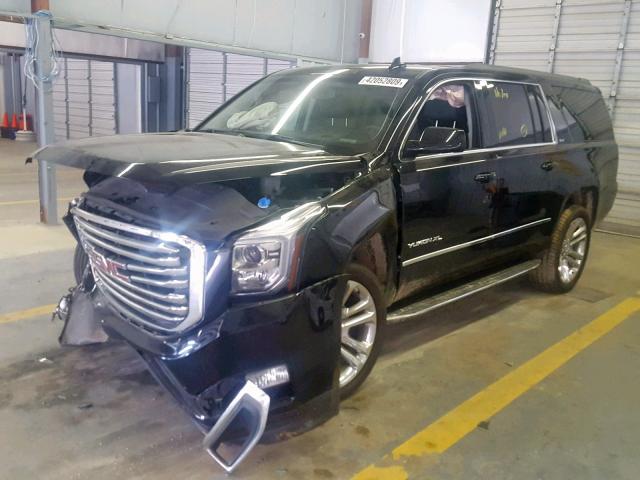 1GKS2GKC3HR252503 - 2017 GMC YUKON XL K BLACK photo 2