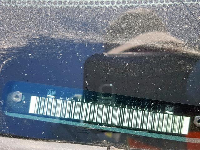 2G2WP552571202820 - 2007 PONTIAC GRAND PRIX GREEN photo 10