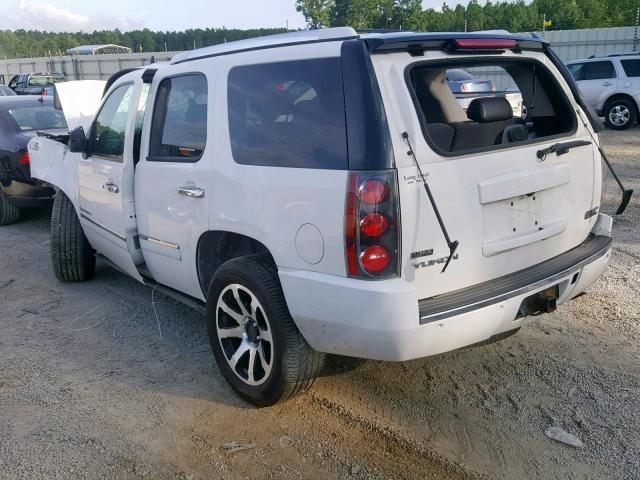 1GKFK03209J122953 - 2009 GMC YUKON DENA WHITE photo 3