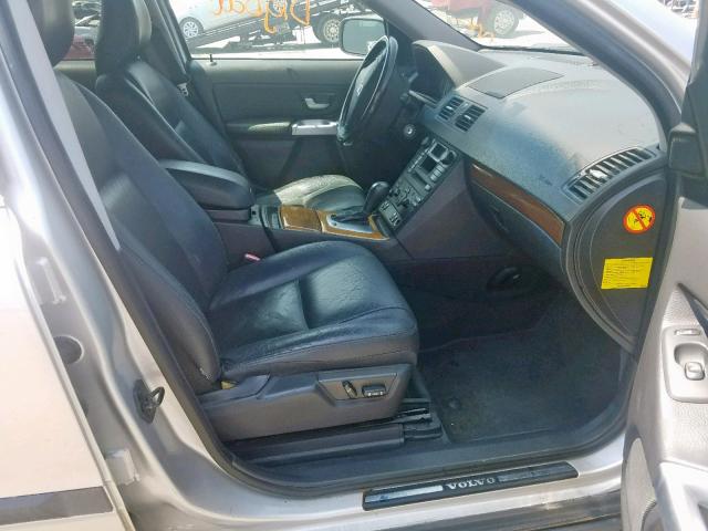 YV1CZ911851145538 - 2005 VOLVO XC90 T6 SILVER photo 5