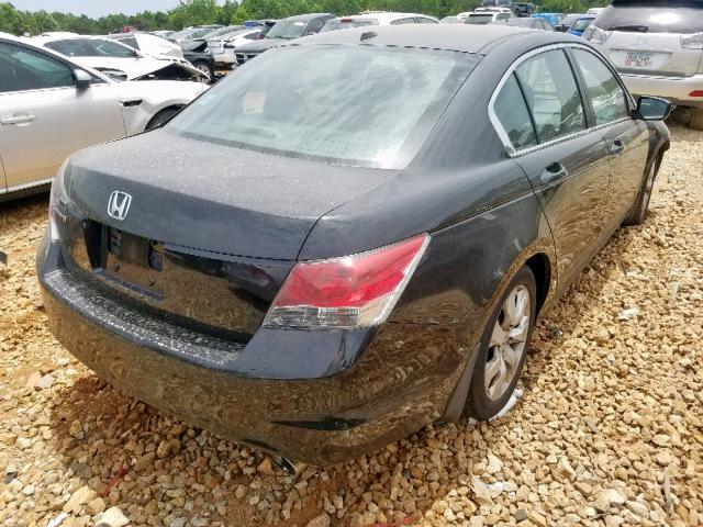 1HGCP26868A031665 - 2008 HONDA ACCORD EXL BLACK photo 4