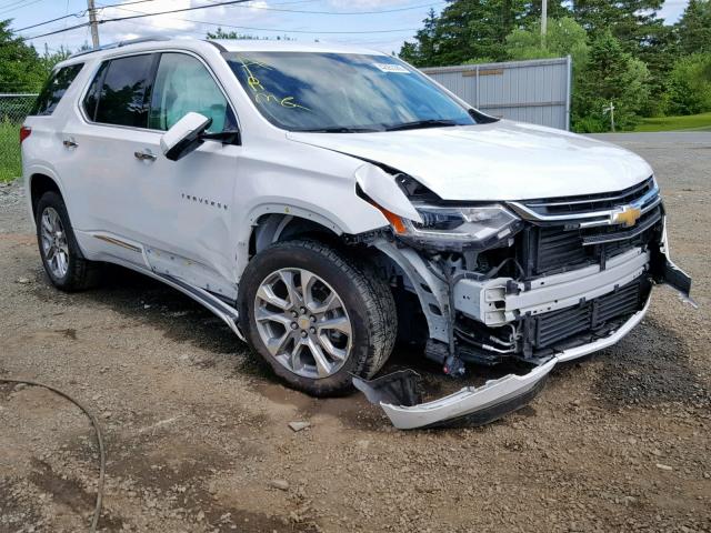 1GNEVJKW8JJ225963 - 2018 CHEVROLET TRAVERSE P WHITE photo 1