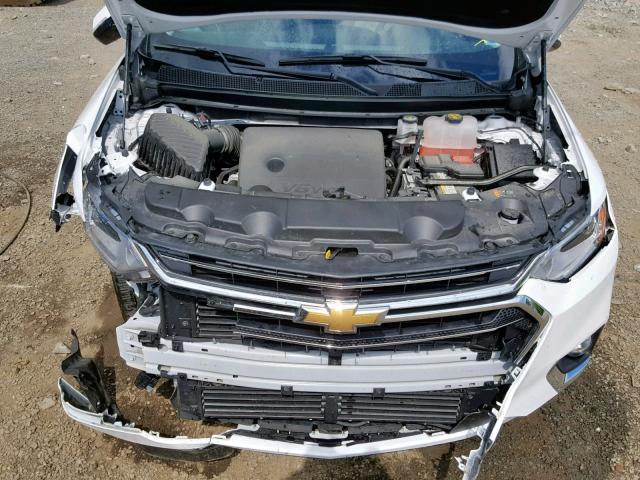 1GNEVJKW8JJ225963 - 2018 CHEVROLET TRAVERSE P WHITE photo 7