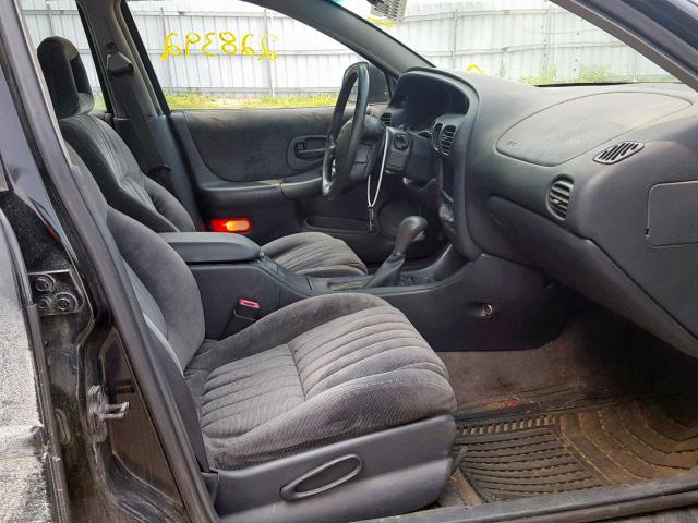 1G2WP52KXXF294956 - 1999 PONTIAC GRAND PRIX BLACK photo 5