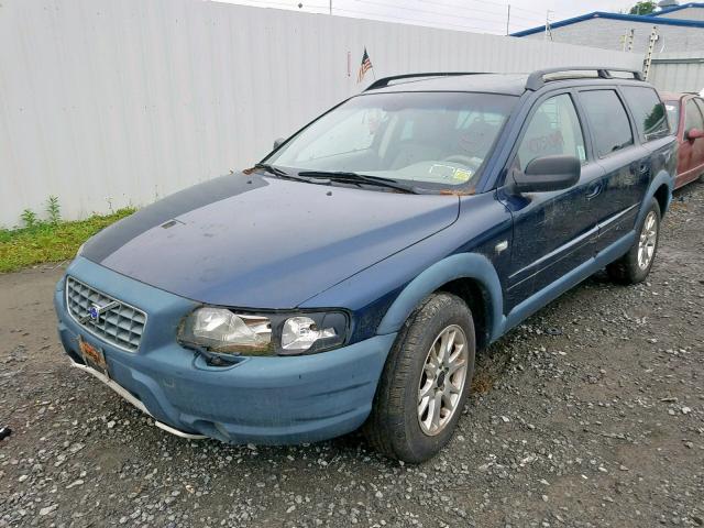 YV1SZ59H541126367 - 2004 VOLVO XC70 BLUE photo 2