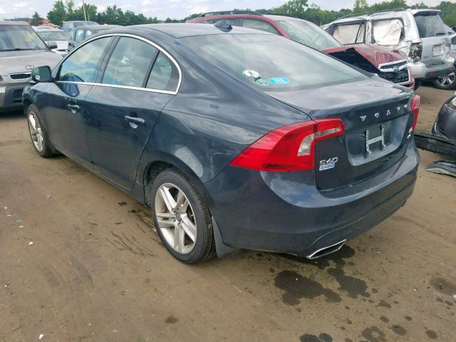 YV1612FH6E2275247 - 2014 VOLVO S60 T5 CHARCOAL photo 3