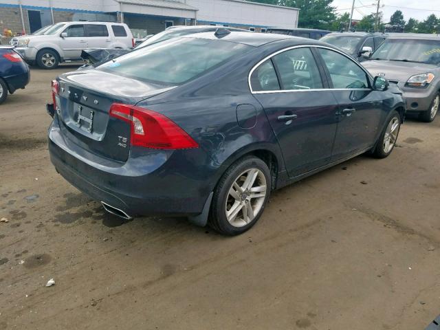 YV1612FH6E2275247 - 2014 VOLVO S60 T5 CHARCOAL photo 4