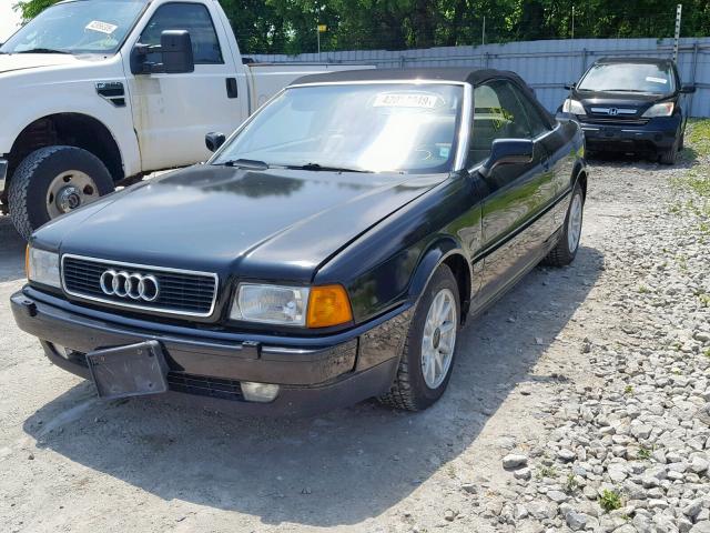 WAUBL88G9RA006707 - 1994 AUDI CABRIOLET BLACK photo 2