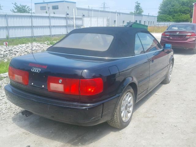 WAUBL88G9RA006707 - 1994 AUDI CABRIOLET BLACK photo 4