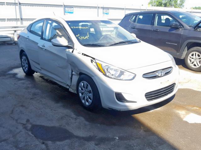 KMHCT4AE1GU109264 - 2016 HYUNDAI ACCENT SE WHITE photo 1