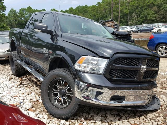 1C6RR7LT5GS137632 - 2016 RAM 1500 SLT BLACK photo 1