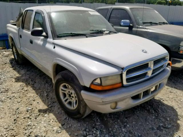 1D7HL48X43S201918 - 2003 DODGE DAKOTA QUA WHITE photo 1