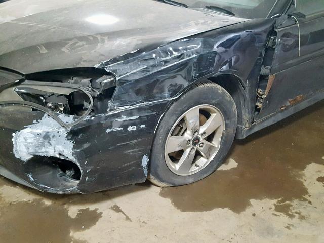 2G2WP522551354713 - 2005 PONTIAC GRAND PRIX BLACK photo 10