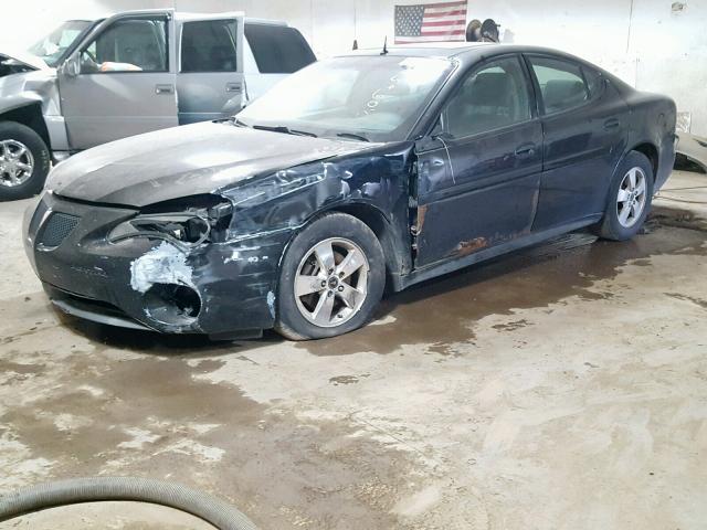2G2WP522551354713 - 2005 PONTIAC GRAND PRIX BLACK photo 2