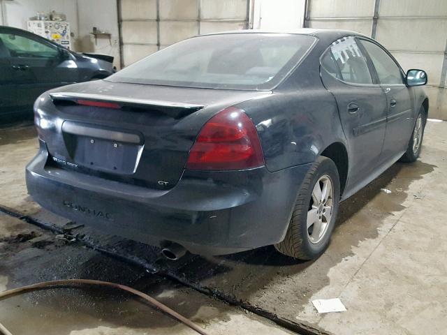 2G2WP522551354713 - 2005 PONTIAC GRAND PRIX BLACK photo 4
