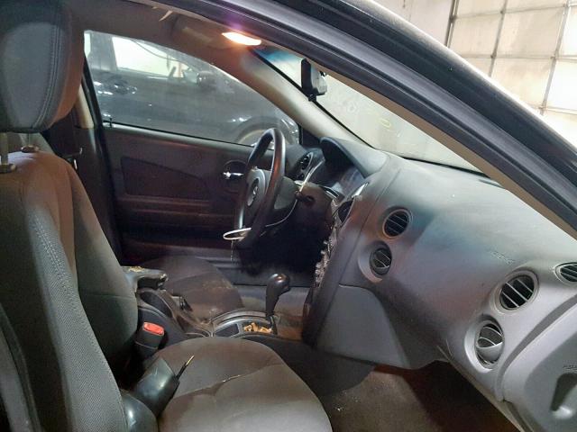 2G2WP522551354713 - 2005 PONTIAC GRAND PRIX BLACK photo 5