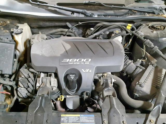 2G2WP522551354713 - 2005 PONTIAC GRAND PRIX BLACK photo 7