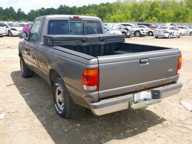 1FTYR10C0WUC98933 - 1998 FORD RANGER SILVER photo 3