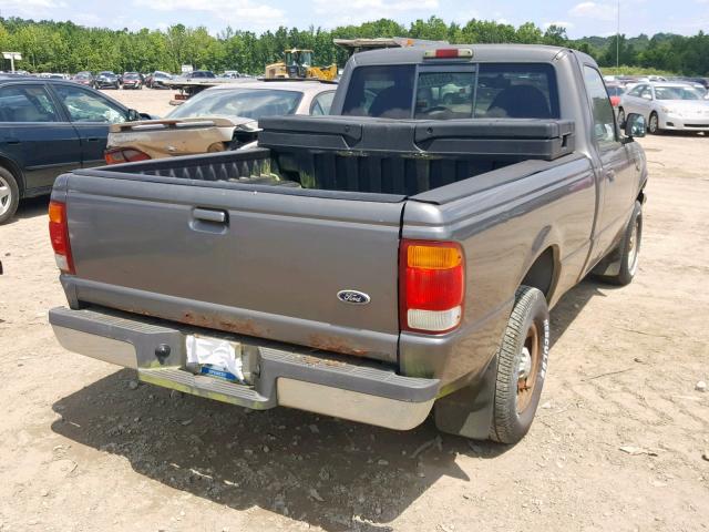 1FTYR10C0WUC98933 - 1998 FORD RANGER SILVER photo 4