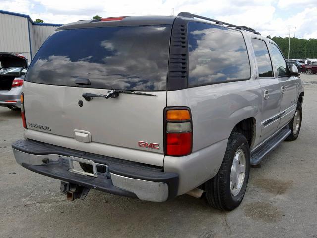 1GKEC16Z46J133232 - 2006 GMC YUKON XL C GOLD photo 4