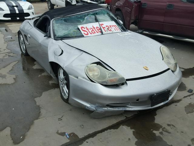 WP0CA29893U623192 - 2003 PORSCHE BOXSTER SILVER photo 1