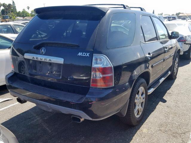 2HNYD18696H513929 - 2006 ACURA MDX TOURIN BLACK photo 4