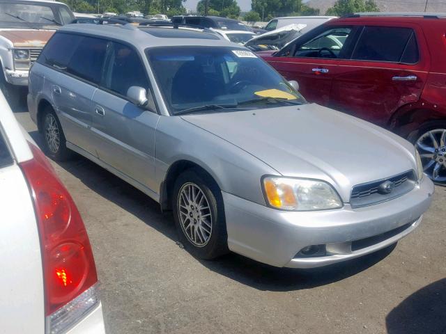 4S3BH635637302562 - 2003 SUBARU LEGACY L SILVER photo 1