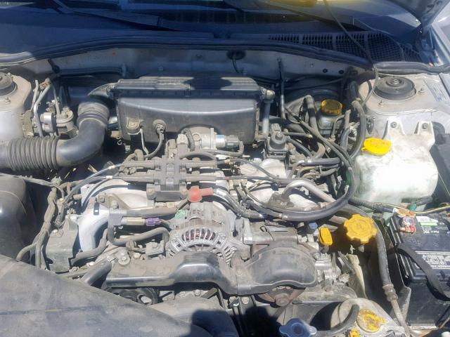 4S3BH635637302562 - 2003 SUBARU LEGACY L SILVER photo 7